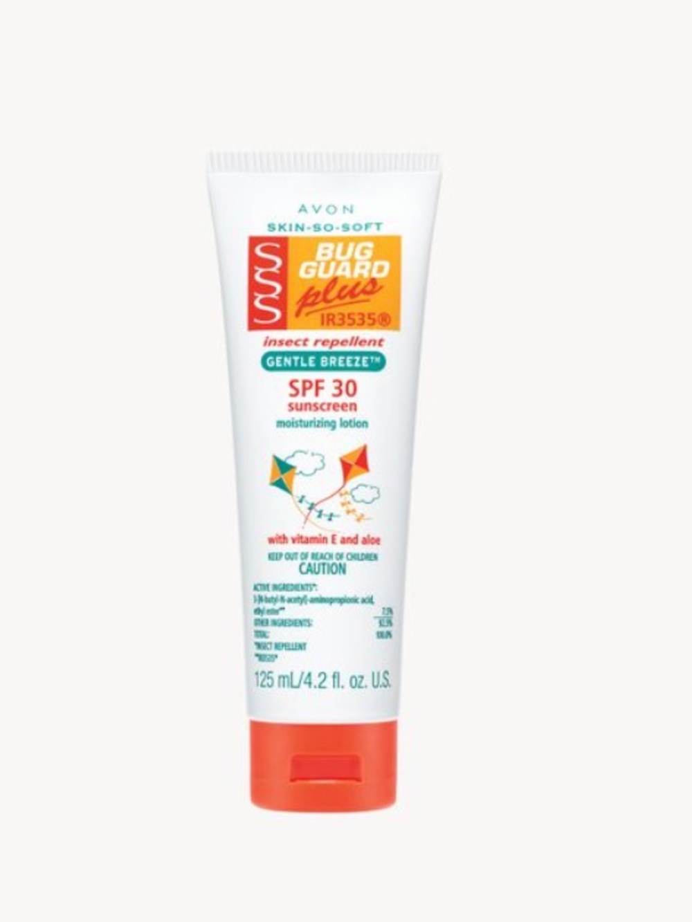 Avon bug guard spf 30 sunscreen insect repellent lotion